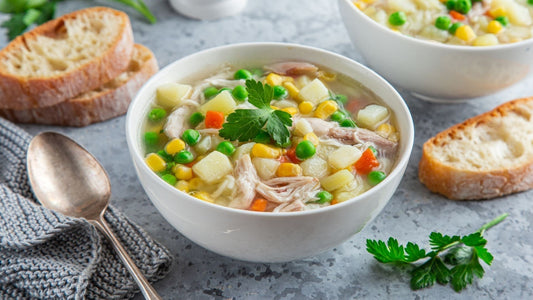 Collagen-Packed Chicken and Vegetable Soup