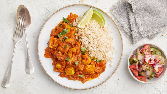 Golden Tofu and Cashew Tikka Masala