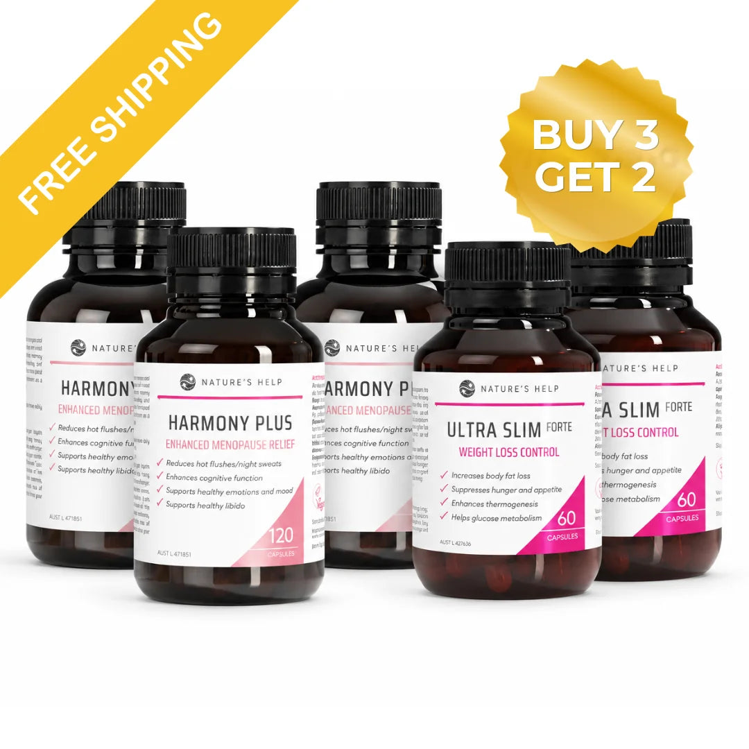 Buy 3 Harmony Plus, Get 2 free Ultra Slim forte