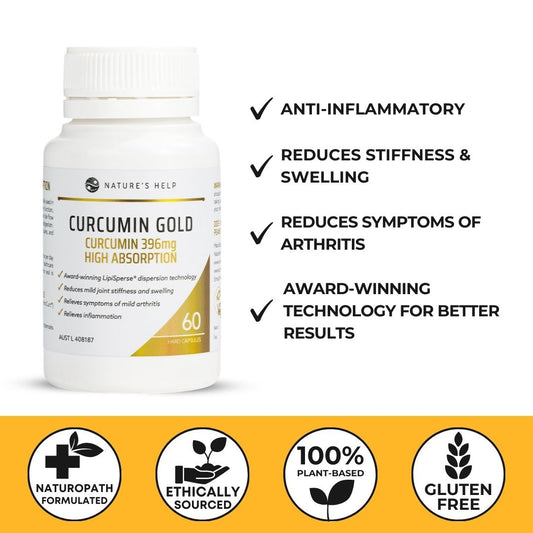 Curcumin Gold - Joint Support Supplement