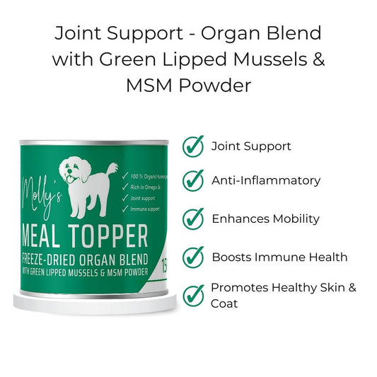 Joint Support - Organ Blend with Green Lipped Mussels & MSM Powder 150g