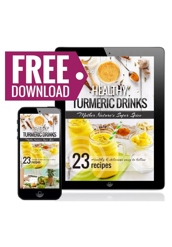 FREE eBook - Healthy Turmeric Drinks