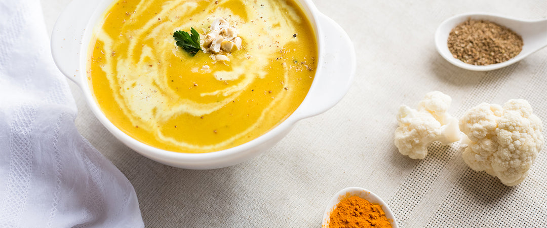 Turmeric Cauliflower Soup
