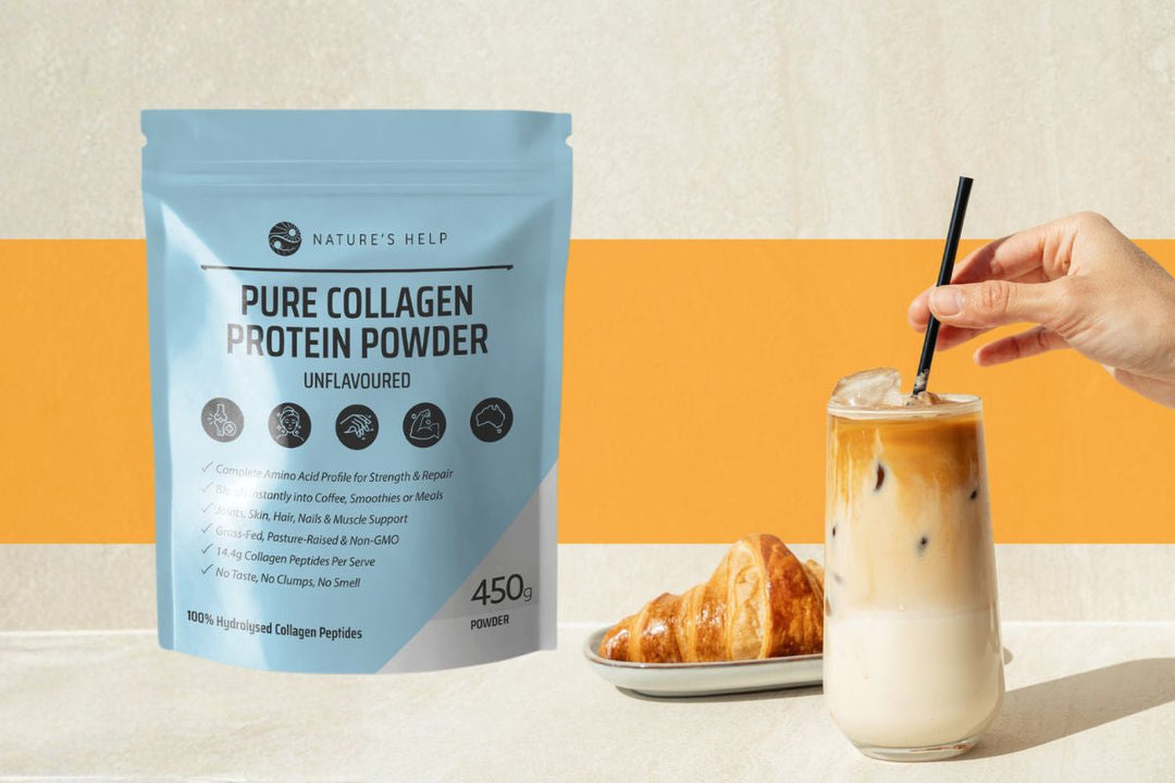 Golden Collagen Iced Latte
