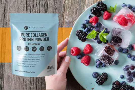 Summer Berry Collagen Ice Blocks