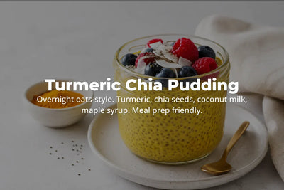 Turmeric Chia Pudding