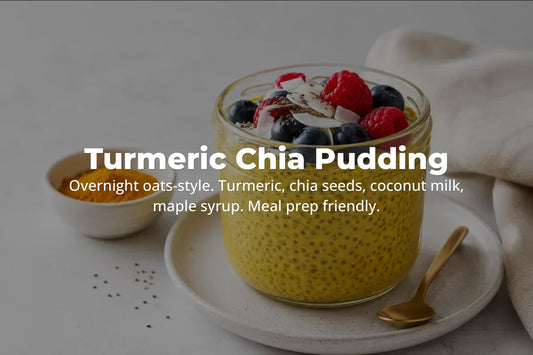 Turmeric Chia Pudding