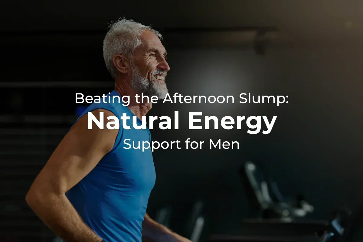 Beating the Afternoon Slump: Natural Energy Support for Men