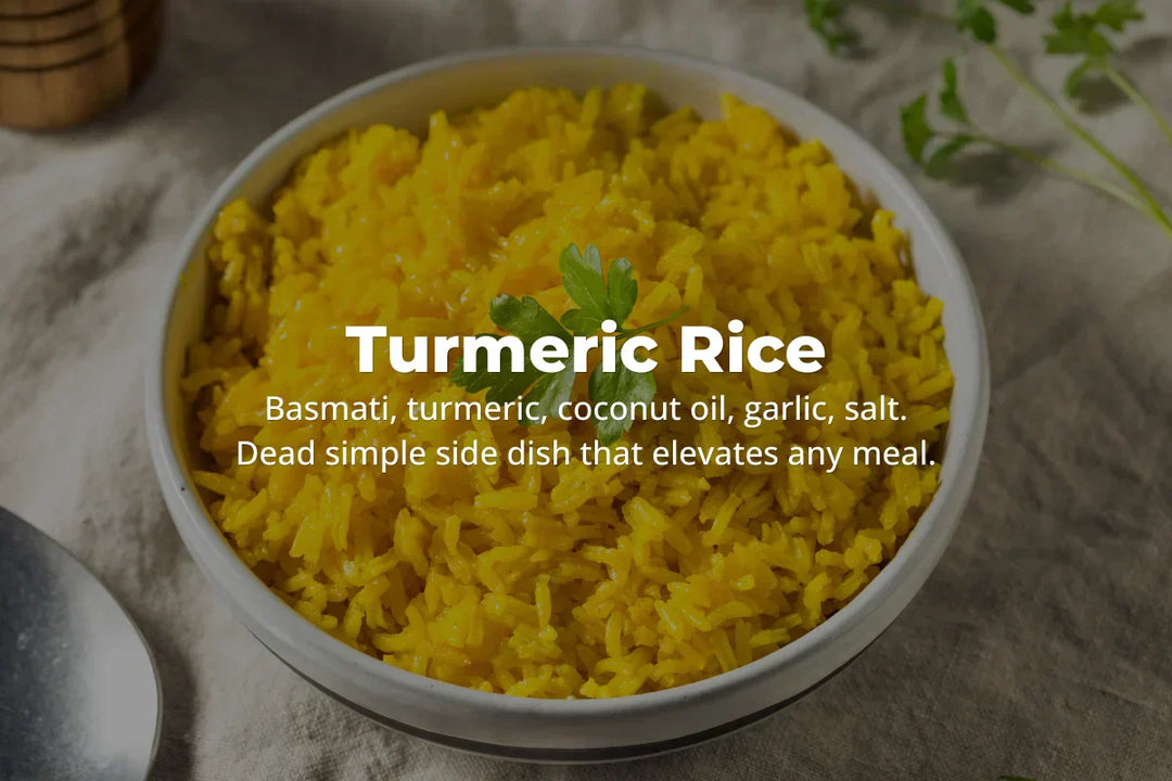Golden Turmeric Rice