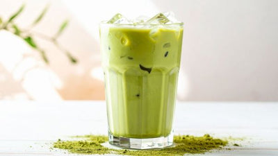 Collagen Matcha Iced Latte
