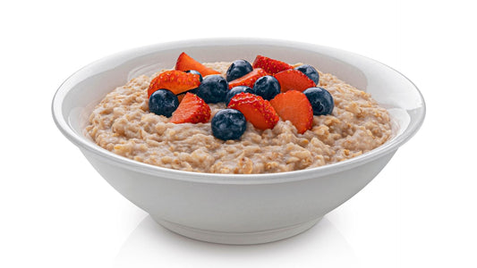 Turmeric Porridge Bowl with Berries