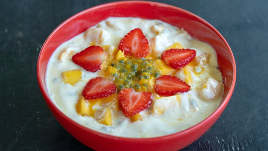 Mango and Passionfruit Collagen Yoghurt Bowl