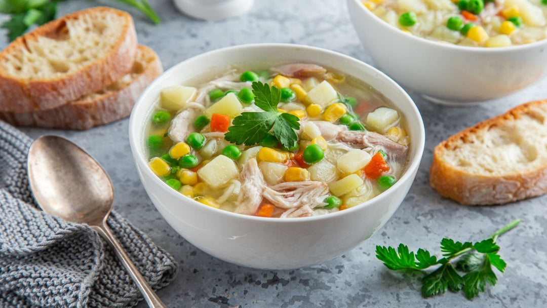 Collagen-Packed Chicken and Vegetable Soup