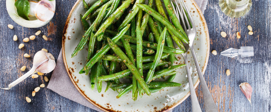 Green Beans with Garlic and Turmeric