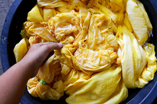 How to Make Turmeric Fabric Dye