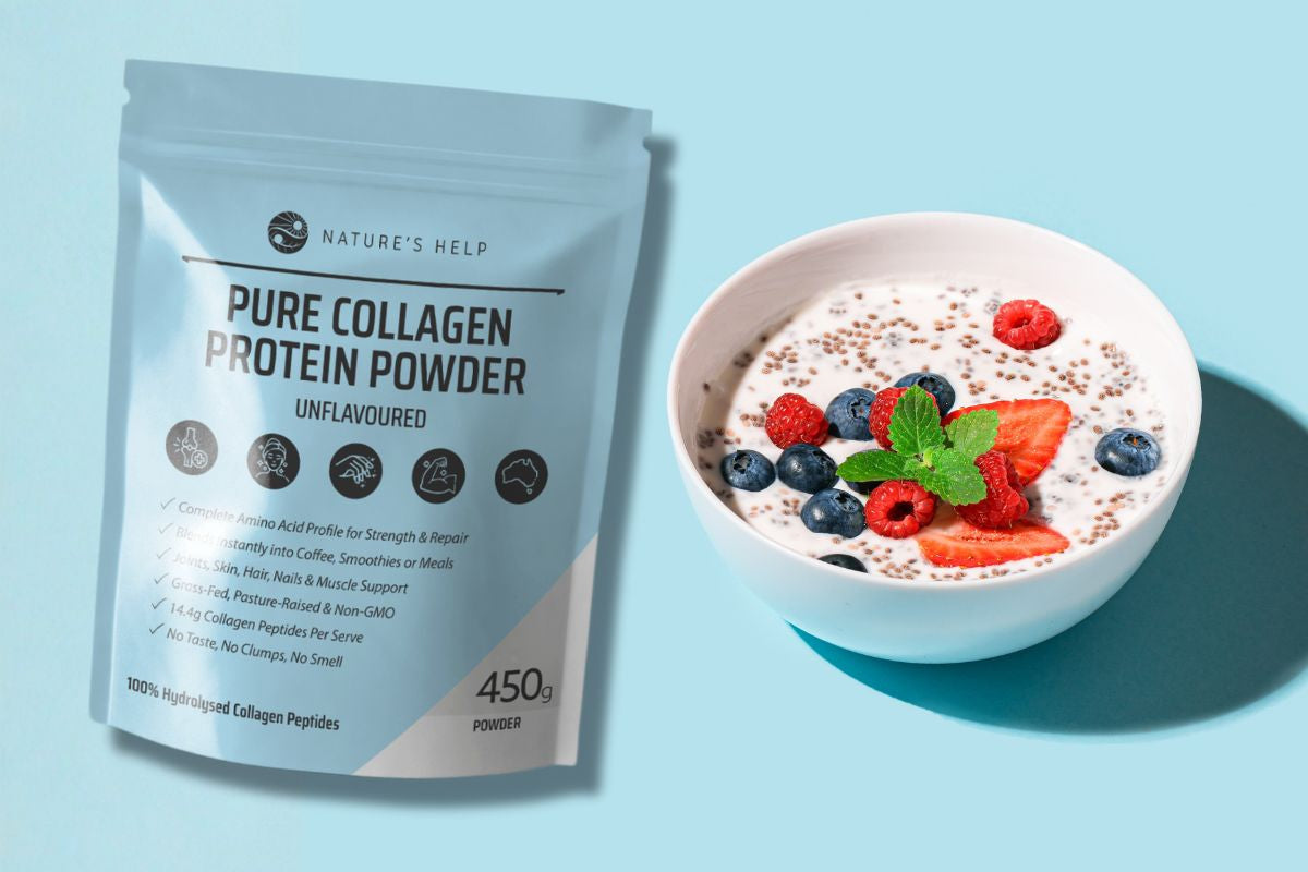 Collagen Protein Berry Yoghurt Bowl