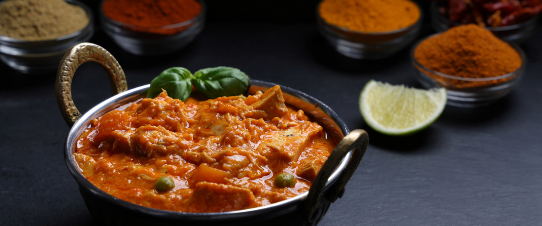 Mushroom Lentil Curry with Chickpeas and Turmeric