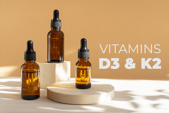Vitamins D3 + K2  Essential Core Vitamins You Need!