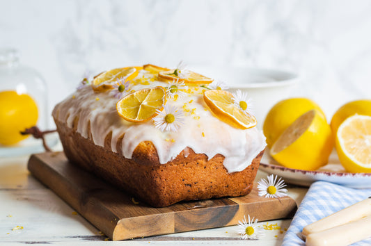 Lemon Sweet Cake with Turmeric
