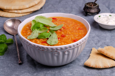 Spiced Red Lentil Collagen Stew
