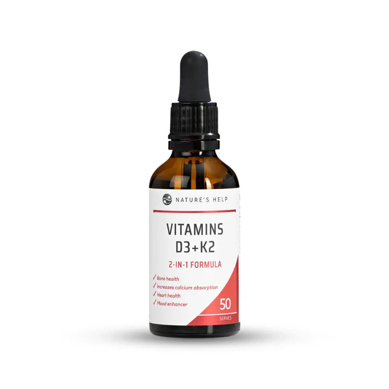 Vitamins D3 + K2