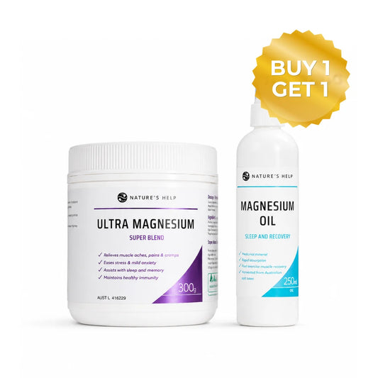 Buy 300gram Magnesium, Get Free Magnesium Oil