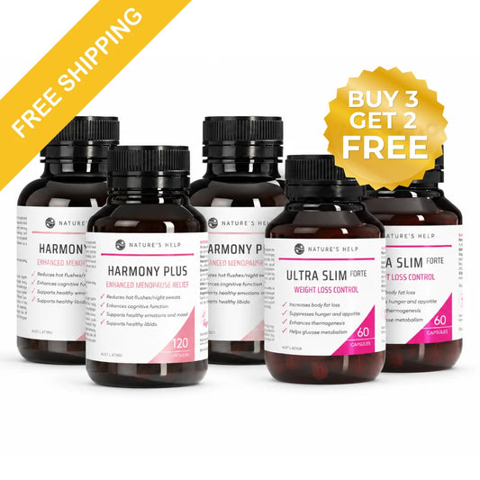 Buy 3 Harmony Plus, Get 2 free Ultra Slim forte