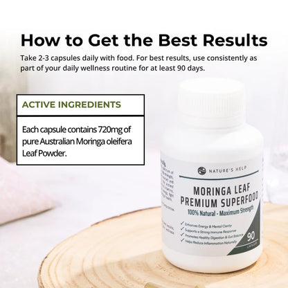 Moringa Leaf Capsules
