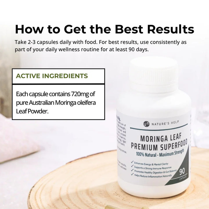 Moringa Leaf Capsules
