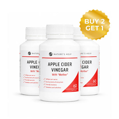 Apple Cider Vinegar - Buy 2, Get 1 Free