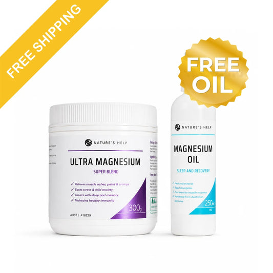 Buy 300gram Magnesium, Get Free Magnesium Oil