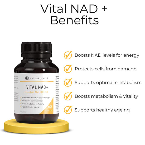 Vital NAD+ Cellular Age Defence