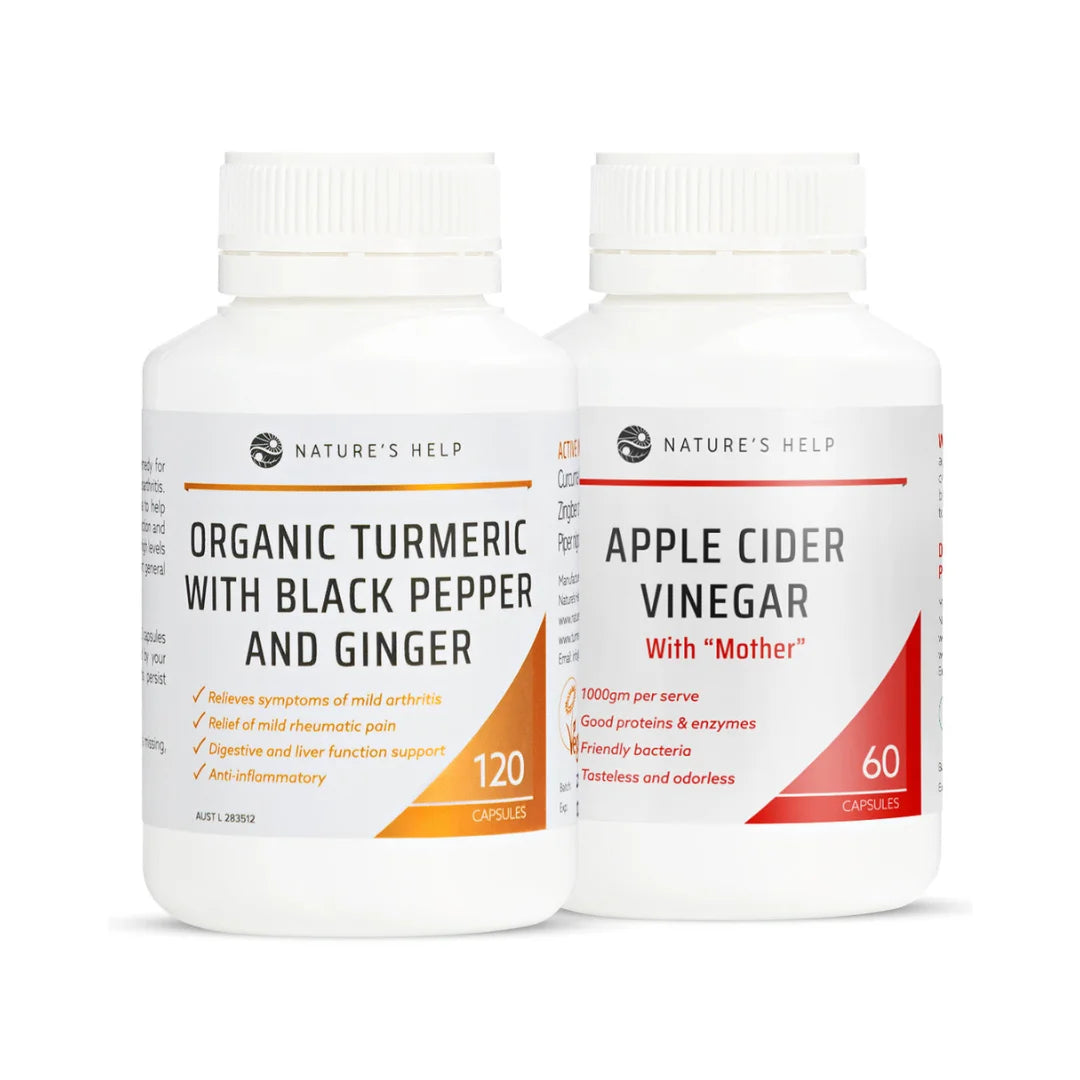 Turmeric &amp; Apple Cider Vinegar Duo