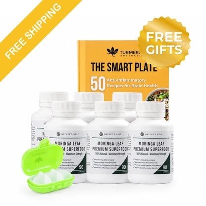 Moringa Leaf Capsules - Buy 4 Get 2 FREE