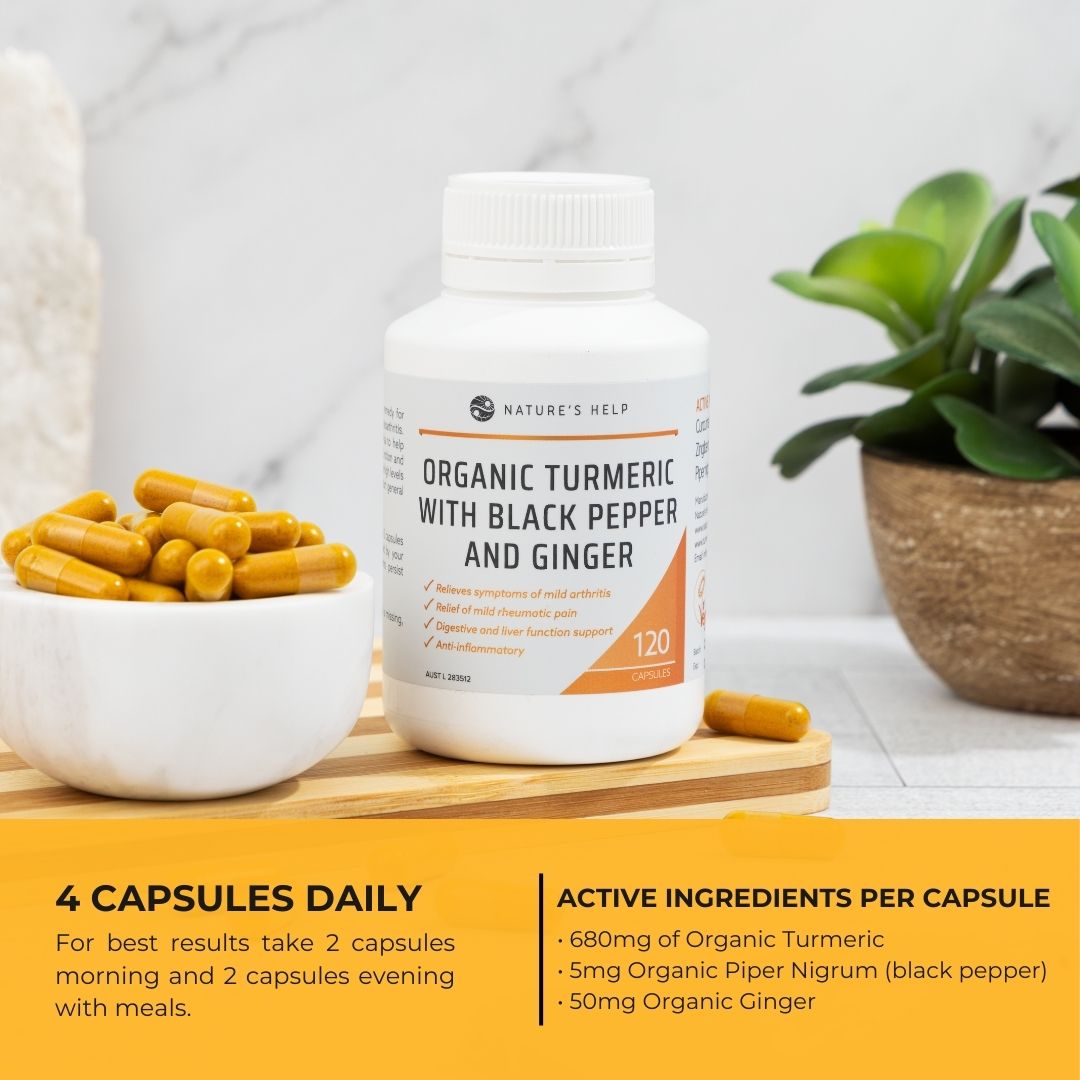Organic Turmeric Capsules