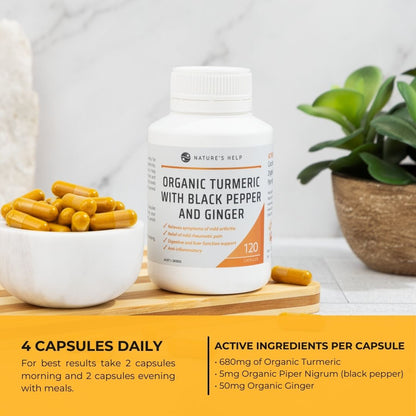 Organic Turmeric Capsules