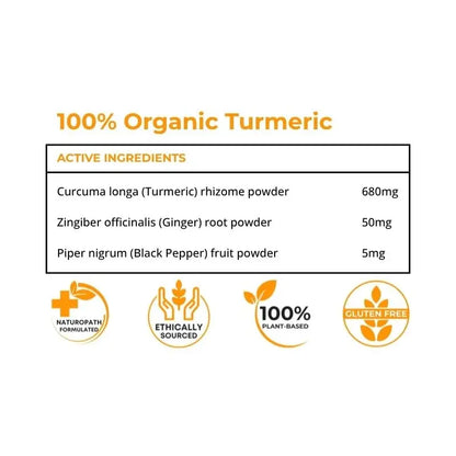 Organic Turmeric Capsules