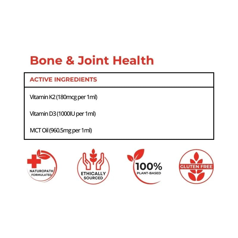 Vitamins K2 and D3 - Bone & Heart Health