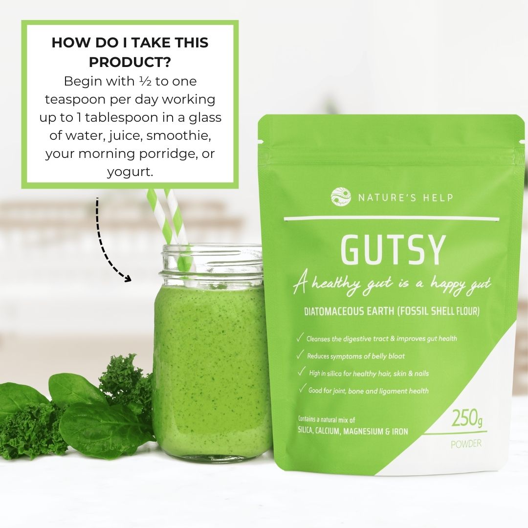 Gutsy - Diatomaceous Earth (Fossil Shell Flour)