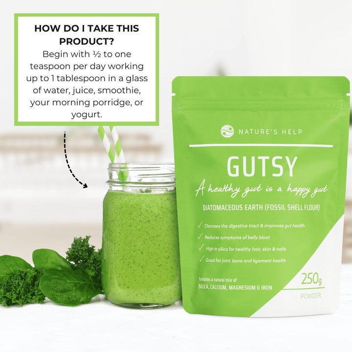 Gutsy - Diatomaceous Earth (Fossil Shell Flour)