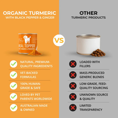 Pet Probiotic with Turmeric Meal Topper