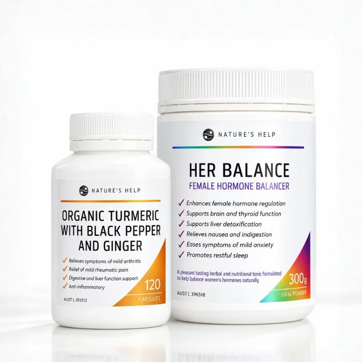Turmeric + Her Balance