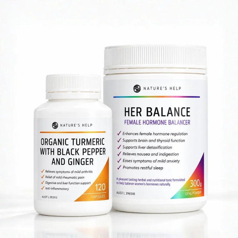 Turmeric + Her Balance