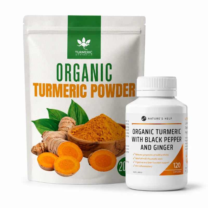 Turmeric Pack – Capsules & Powder
