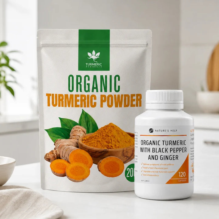 Turmeric Pack – Capsules &amp; Powder