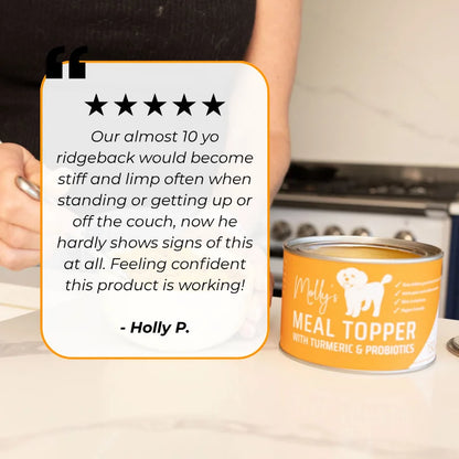 Pet Probiotic with Turmeric Meal Topper