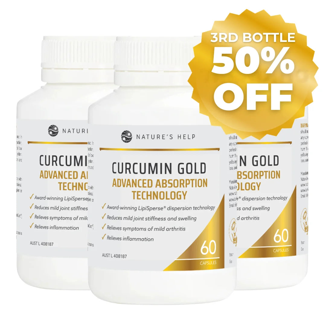Curcumin Gold – Buy 2 Get 3rd Bottle at 50% Off