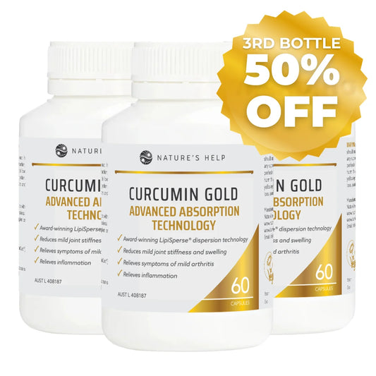 Curcumin Gold – Buy 2 Get 3rd Bottle at 50% Off
