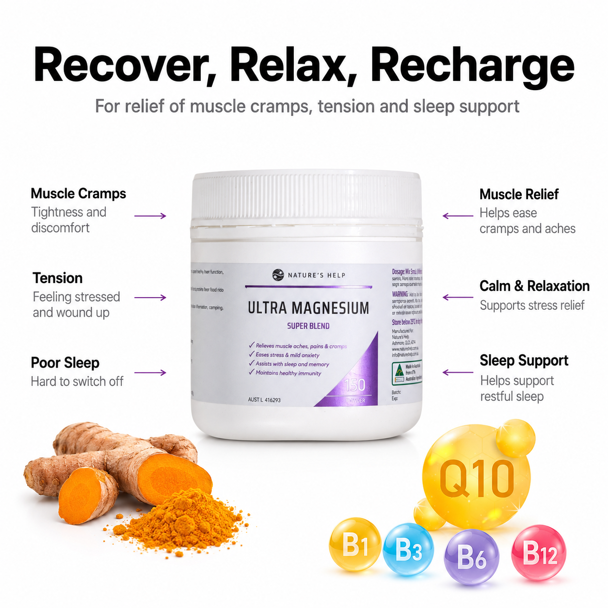 Product benefits section