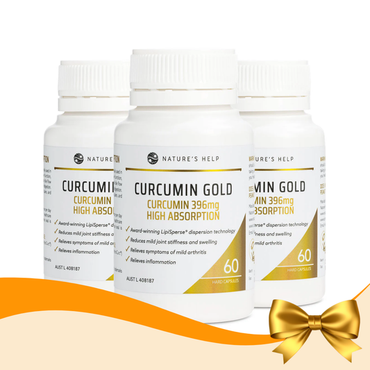 Curcumin Gold - 3 Bottle Value Buy